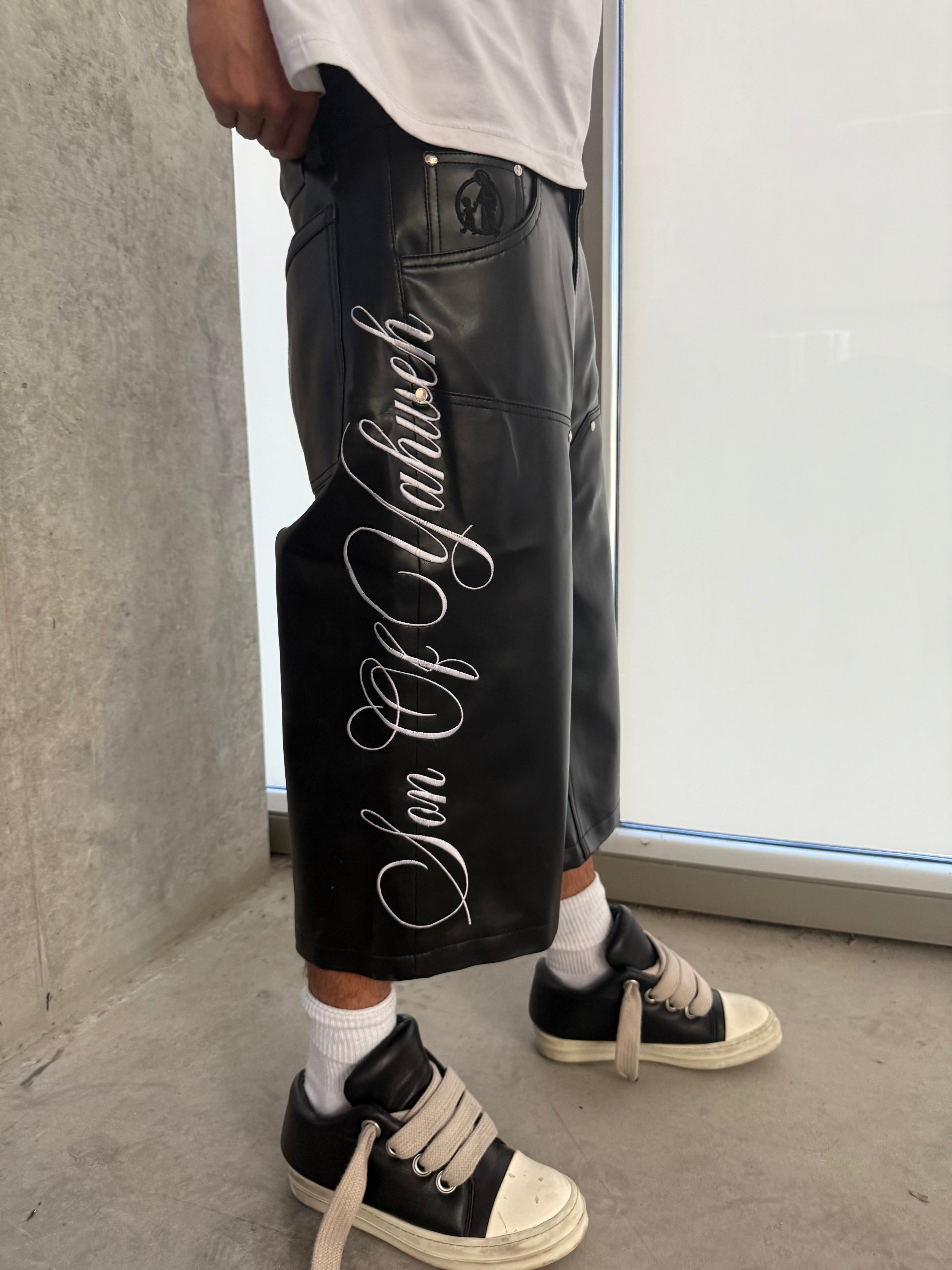 “Midnight Black” Jorts
