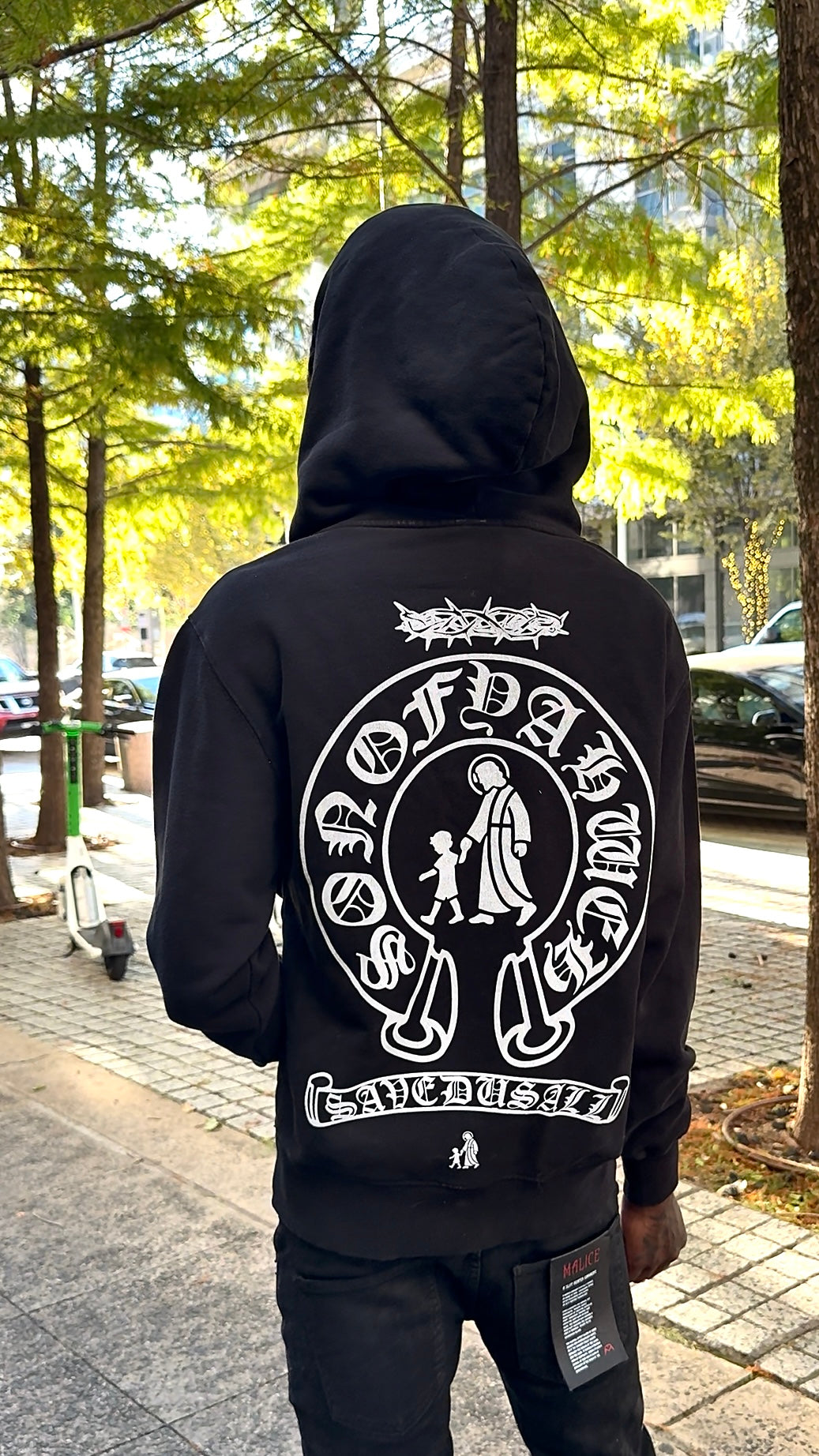 “Holy Chrome” Zip-Up