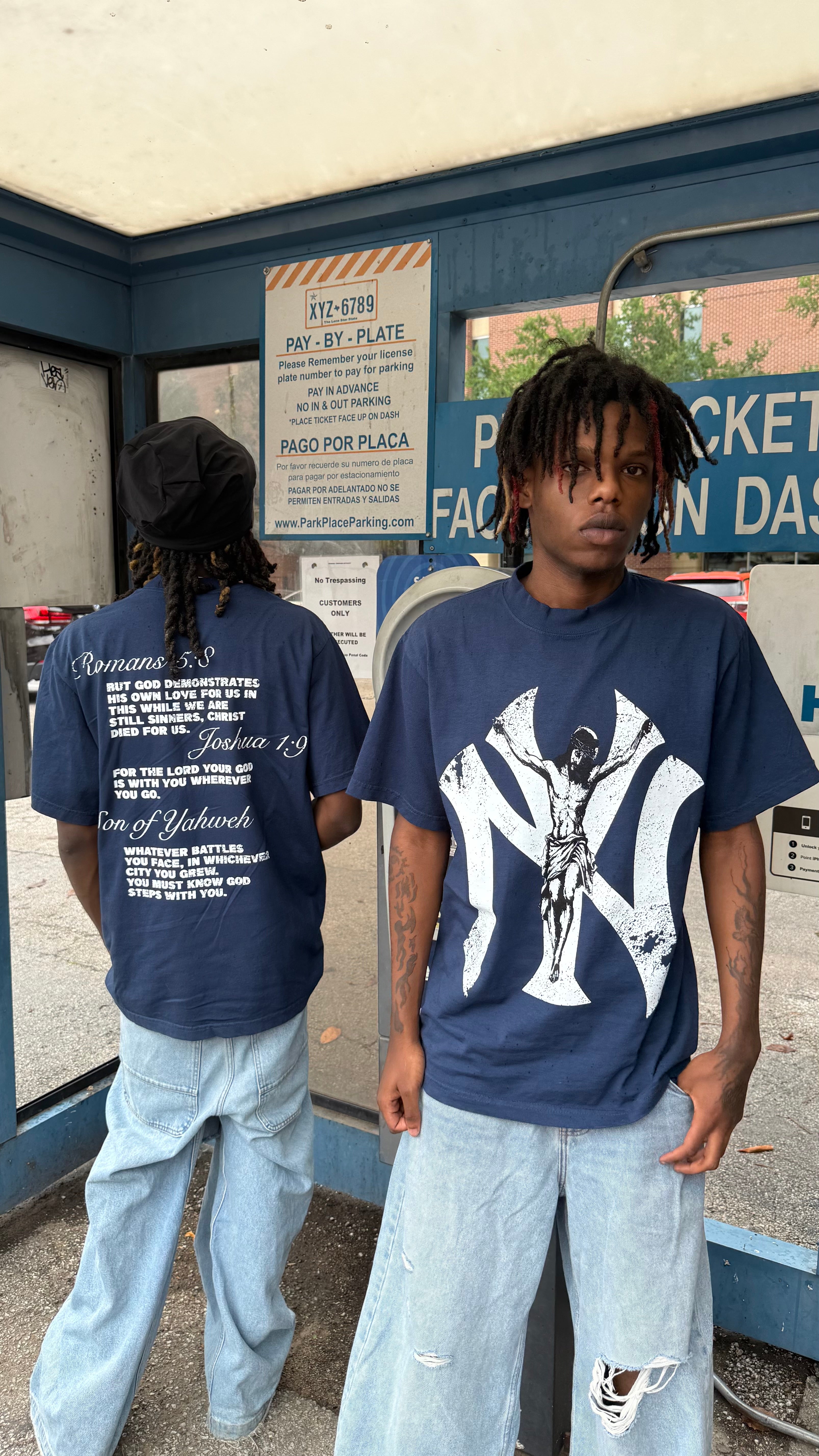 “Holy NY” Tee (Navy)