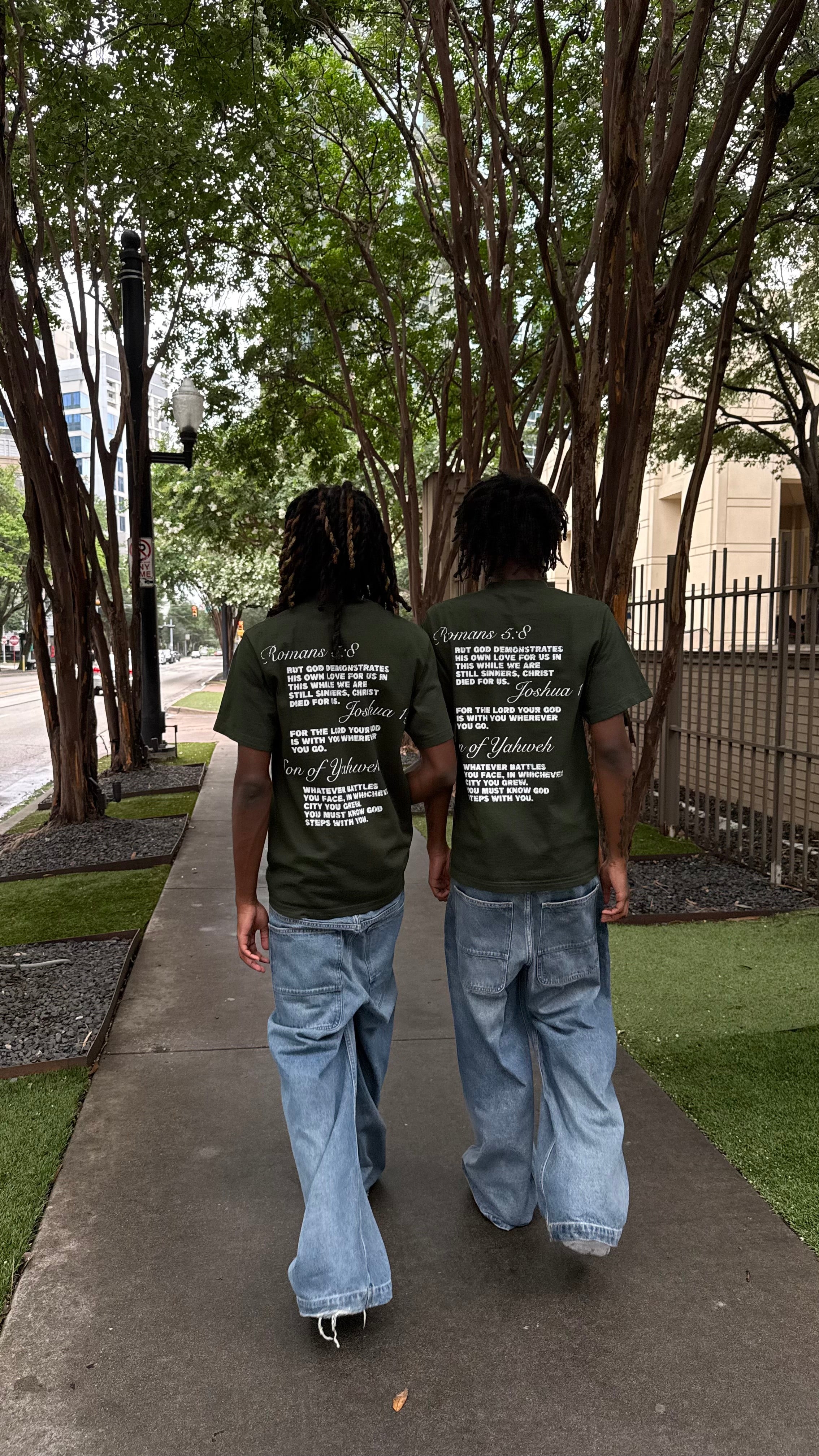 “Holy NY” Tee (Moss)