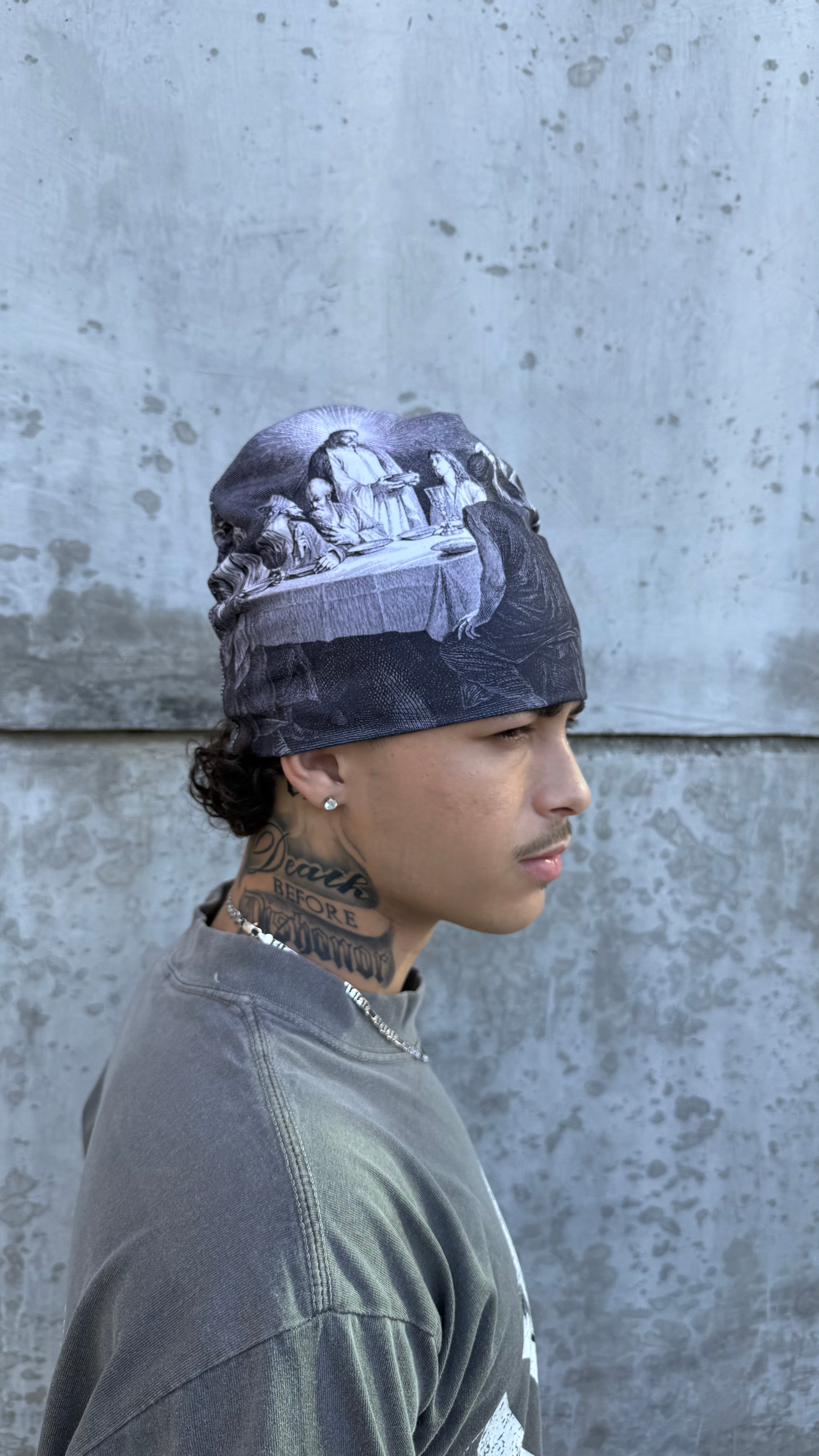 “Last Supper” Skull Cap